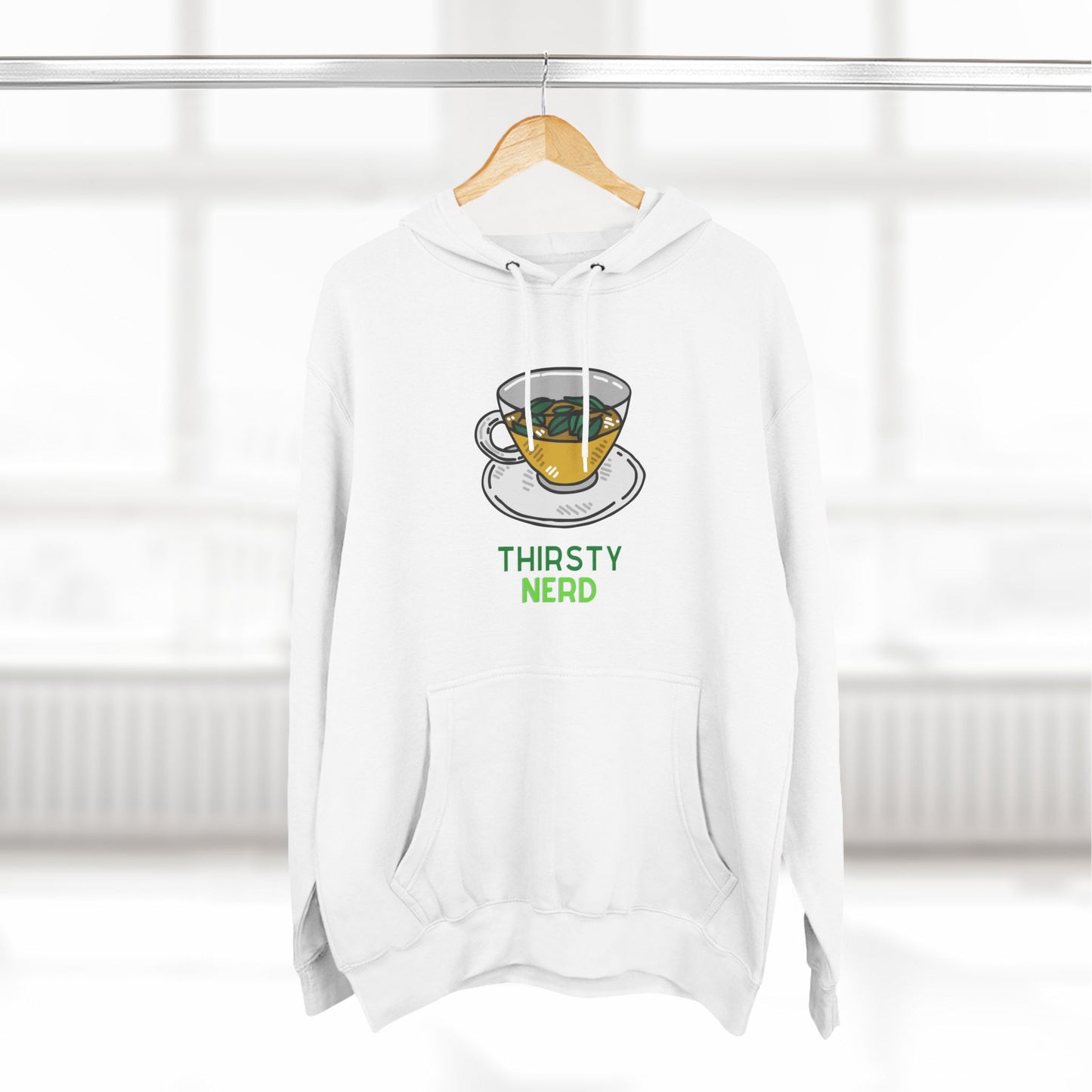 Thirsty Nerd Fleece Hoodie