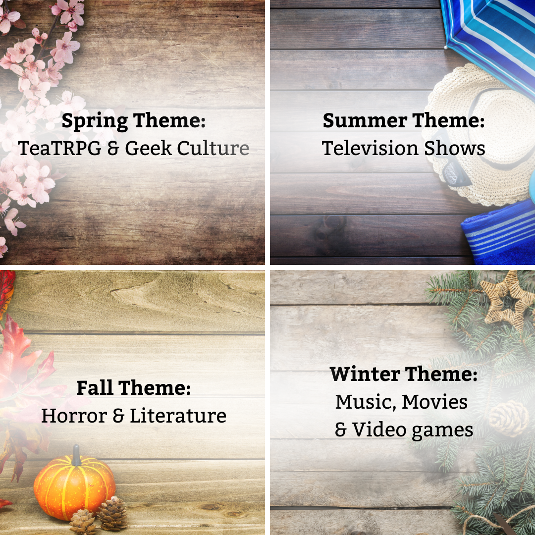 Fandom seasonal rotation theme grid